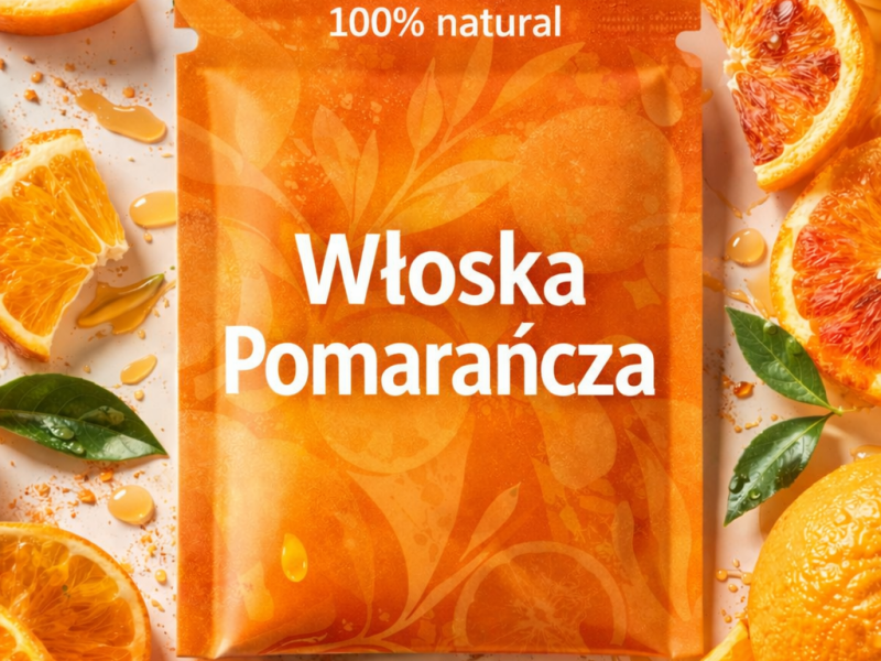 Wkłady Respi Włoska Pomarańcza – przód opakowania